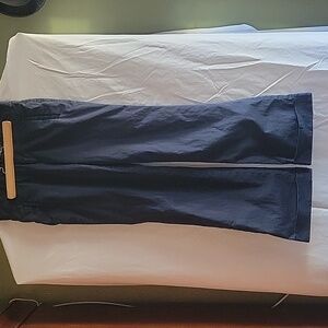 BANANA REPUBLIC WOMEN'S MARTIN-FIT NAVY BLUE PANTS SIZE 2